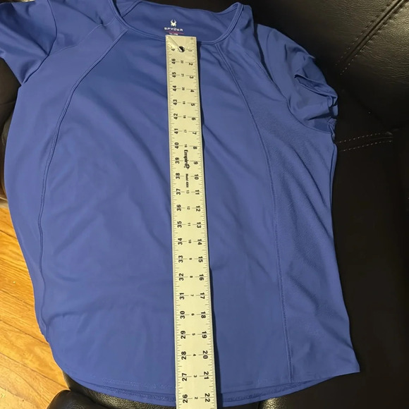 Spyder Ladies' Short Sleeve Active Top XXL NWOT Blue (Perineal) XXL - Picture 8 of 9